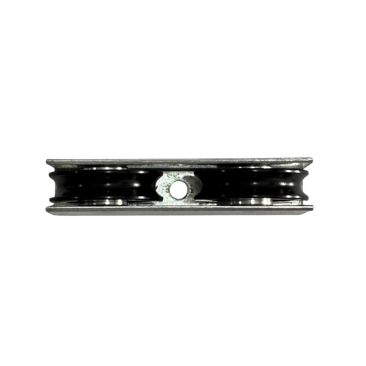 Polea Doble para cable acerado Puerta Levadiza